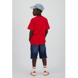 Vingino - Charlie Icon - Denim Short - Medium Blue - Katoen, Polyester, Elastaan