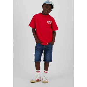 Vingino - Charlie Icon - Denim Short - Medium Blue - Katoen, Polyester, Elastaan