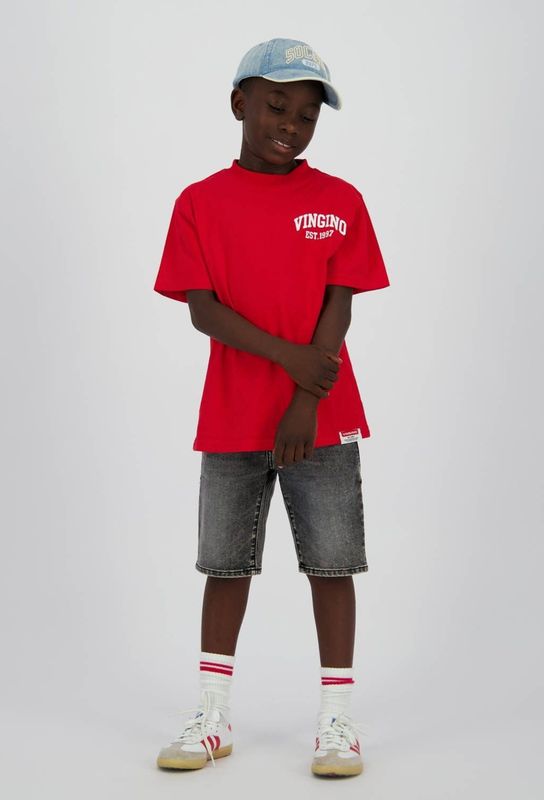 Vingino - Denim Short - Mid Grey - Regular Pasvorm