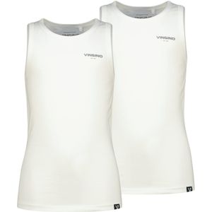 Vingino - Boys Tank 2 Pack - Ondergoed - Wit - Katoen