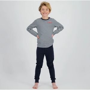 Vingino - Wose - Pyjama - Donkerblauw/Neongeel - Katoen