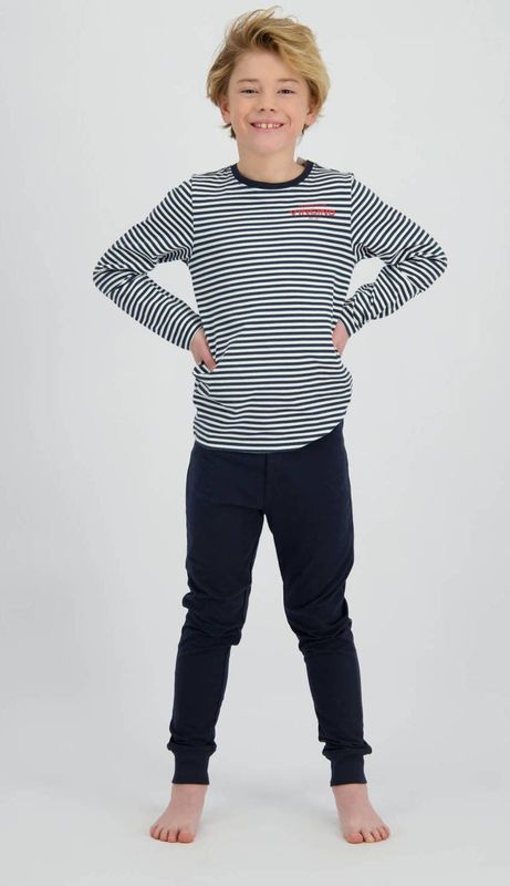 Vingino - Pyjama - Donkerblauw/Wit/Rood