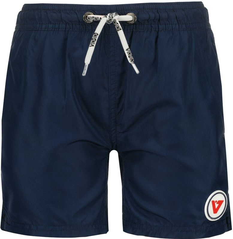 Vingino - Zwemshort - Blauw - Katoen - Elastische Tailleband