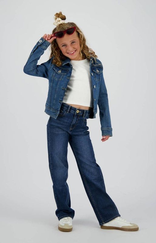 Vingino - Taylin - Spijkerjas - Blauw - Katoen - Lange Mouwen