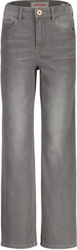 Vingino - Jeans - Blauw - Vijf Zakken - Rits- en Knoopsluiting