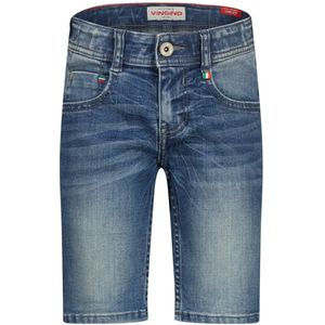 Vingino - Denim Short - Medium Blue - Regular Pasvorm - 5-Pocket Design