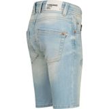 Vingino - Curzio Damage - Korte Broek - Blauw - Katoen Polyester Elastaan
