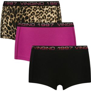 Vingino shortje meisje Animal 3-pack maat 134-140