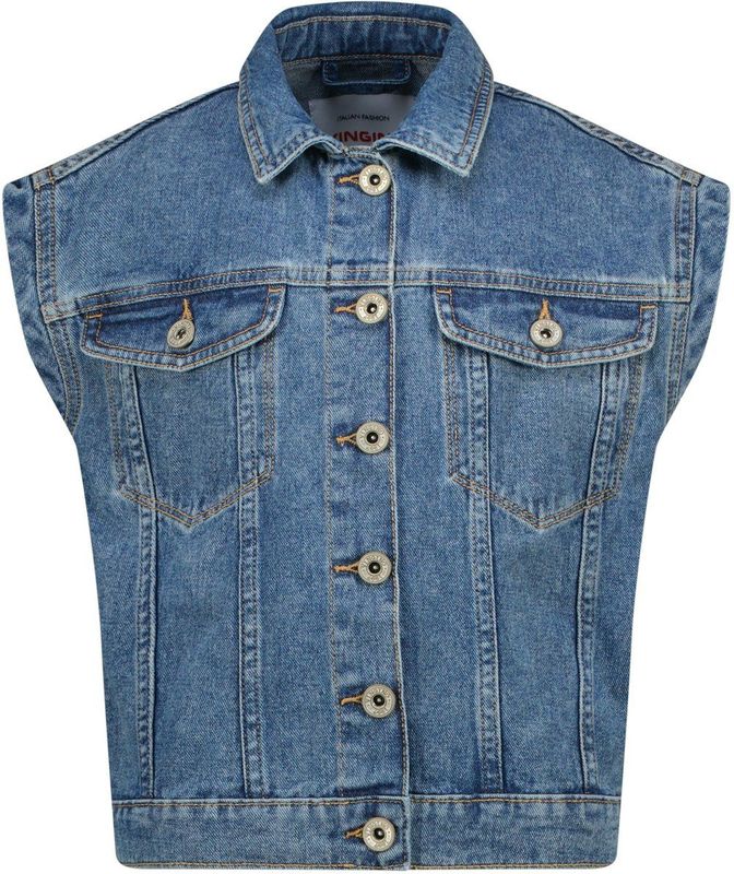 Vingino - Tiana - Blazer - Blauw - Katoen