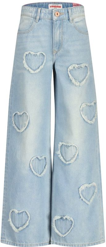 Vingino - Cassie Special - Jeans - Lichtblauw Denim - 100% Katoen