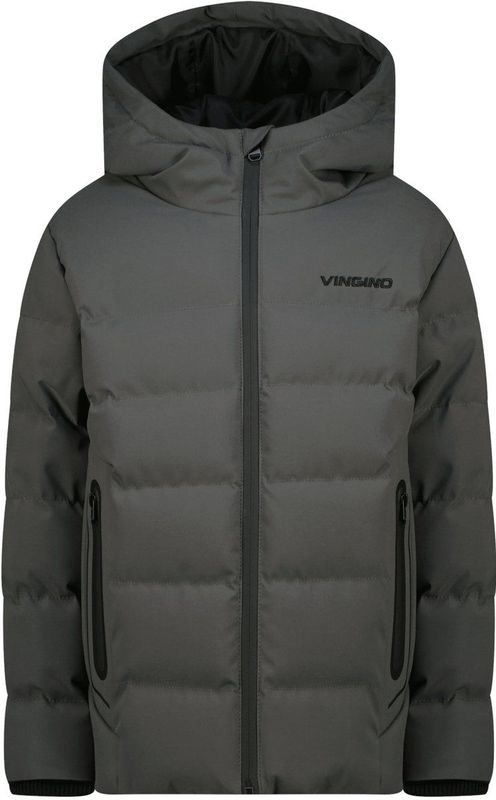 Vingino - TAKE - Puffer Jacket - Antraciet - Gewatteerde Jas