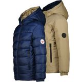 Vingino - Reversible Jas - Donkerblauw - Waterafstotend - Voor Jongens