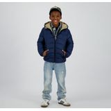 Vingino - Reversible Jas - Donkerblauw - Waterafstotend - Voor Jongens