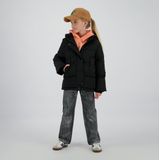 Vingino - Tossa - Gewatteerde Jas - Zwart - Waterafstotend