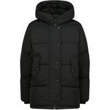 Vingino - Tossa - Gewatteerde Jas - Zwart - Waterafstotend