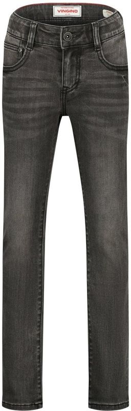 VINGINO - Skinny Jeans - Donkergrijs - Katoen