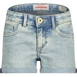 Vingino - Damara - Denim Short - Lichtblauw - Regular Pasvorm