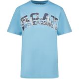 Messi - T-shirt - Lichtblauw - Katoen/Polyester - Korte Mouw