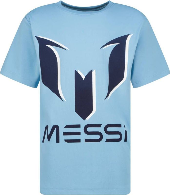 Messi - T-shirt - Lichtblauw - 100% Polyester