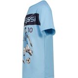 T-shirt - Lichtblauw - 100% Polyester