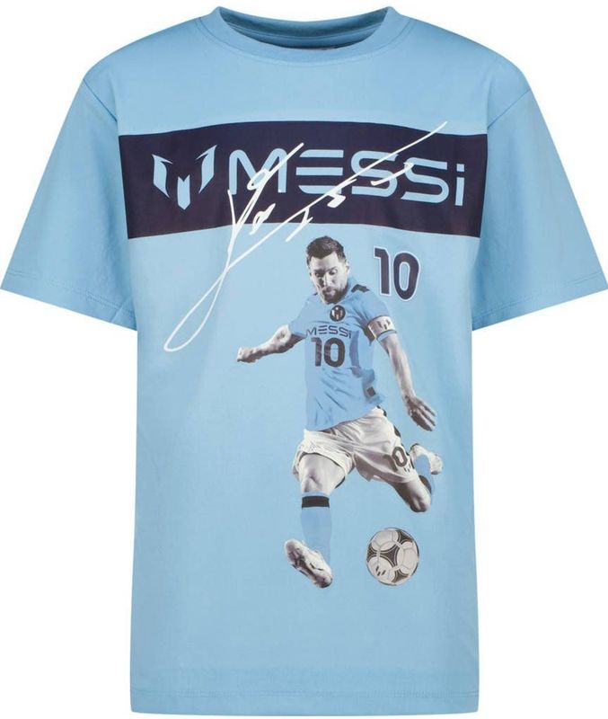 T-shirt - Lichtblauw - 100% Polyester