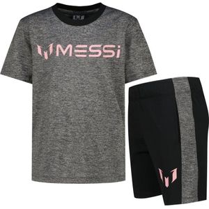 Messi - Jongensset - T-shirt en Korte Broek - Blauw - Katoen