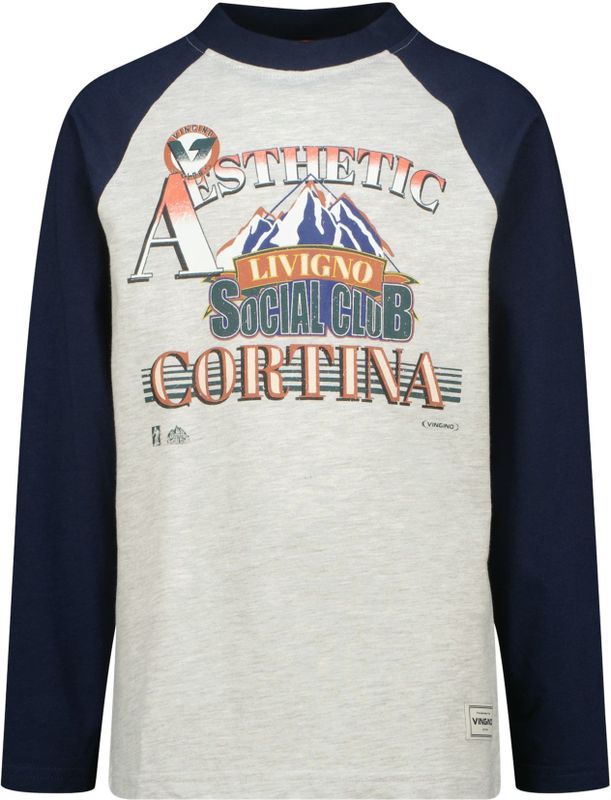 Vingino - Haruto - Longsleeve - Grijs Melange