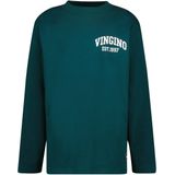 VINGINO - Shirt - Donkergroen - Lange Mouw - Ronde Hals