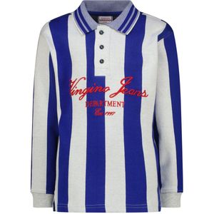 Vingino - Longsleeve - Blauw - Poloshirt