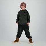 Vingino - Hoodie - Zwart - 100% Katoen