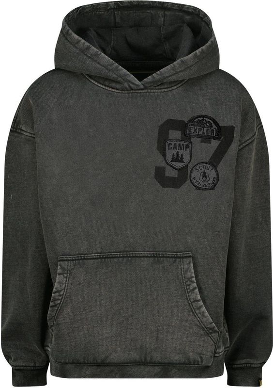 Vingino - Hoodie - Zwart - 100% Katoen