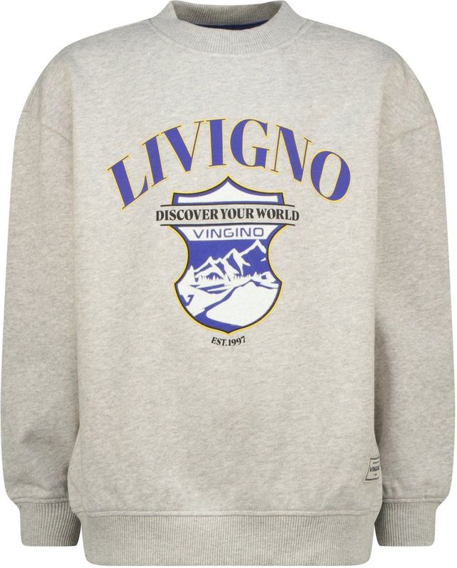 Vingino - Nuri - Hoodie - Lichtgrijs - Sweater