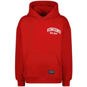 Vingino - Hoodie - Rood - 100% Katoen