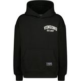 Vingino - Hoodie - Zwart - Met Capuchon - 100% Katoen