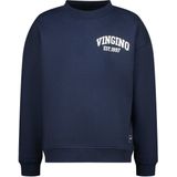 VINGINO - Sweatshirt - Donkerblauw - Ronde Hals - Lange Mouw