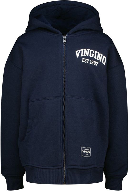 Vingino - Sweatvest - Katoen - Met Capuchon - Ritssluiting