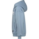 VINGINO - Sweatvest - Lichtblauw - Capuchon - Normale Pasvorm