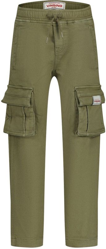 Vingino - Claudio - Cargo Broek - Groen - Loose Fit