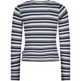 VINGINO - Shirt - Pastelblauw Donkerblauw Rosa - Lange Mouwen