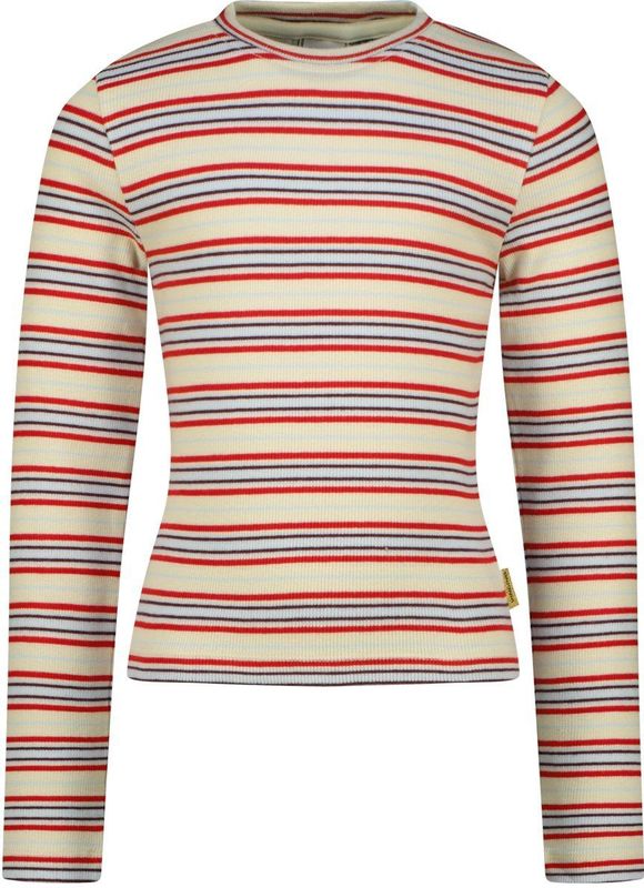 Vingino - Basic Stripe Top - Geel - Meisjes T-shirt