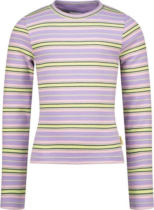 Vingino - Basic Stripe Top - Lila - T-shirt