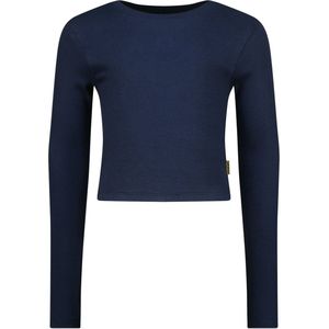 Vingino - Longsleeve - Donkerblauw - Rib Gebreid