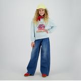 VINGINO - Nisanne - Sweatshirt - Lichtblauw - Ronde Hals - Lange Mouw