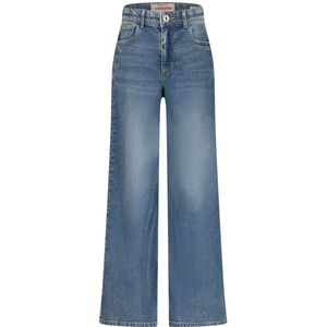 Vingino - Carice - Jeans - Medium Blauw - Wijde Pasvorm