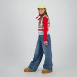 Vingino - Carice - Jeans - Medium Blauw - Wijde Pasvorm