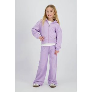 Vingino - Sweatvest - Lila - Voor Meisjes - Met Ritssluiting en Capuchon
