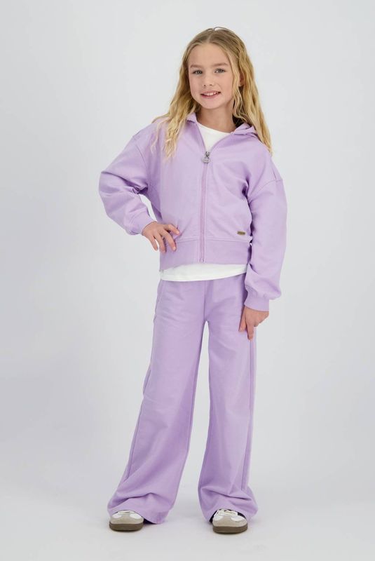 Vingino - Sweatvest - Lila - Voor Meisjes - Met Ritssluiting en Capuchon