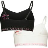 Vingino - Bh Top - Stretchkatoen - Verstelbare Bandjes - V-hals