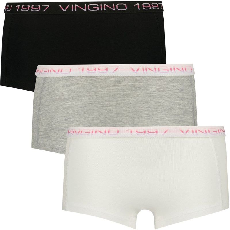 Vingino - 3P Hipsters - Multi - Nauwsluitende Stretchkatoenen Hipster