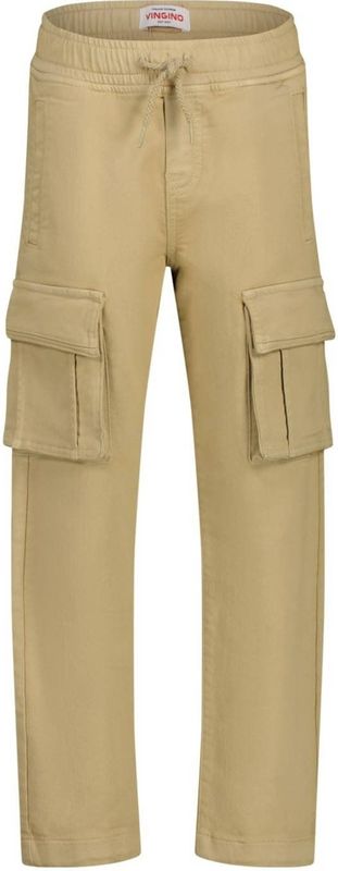 Vingino - Clay - Cargobroek - Katoen - Losse Pasvorm, Elastische Tailleband, Handige Zakken
